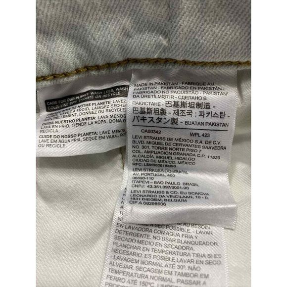 Levi's Men's Half Pants Shorts Light‎ Wash Size 40 Jean Shorts - Picture 10 of 11